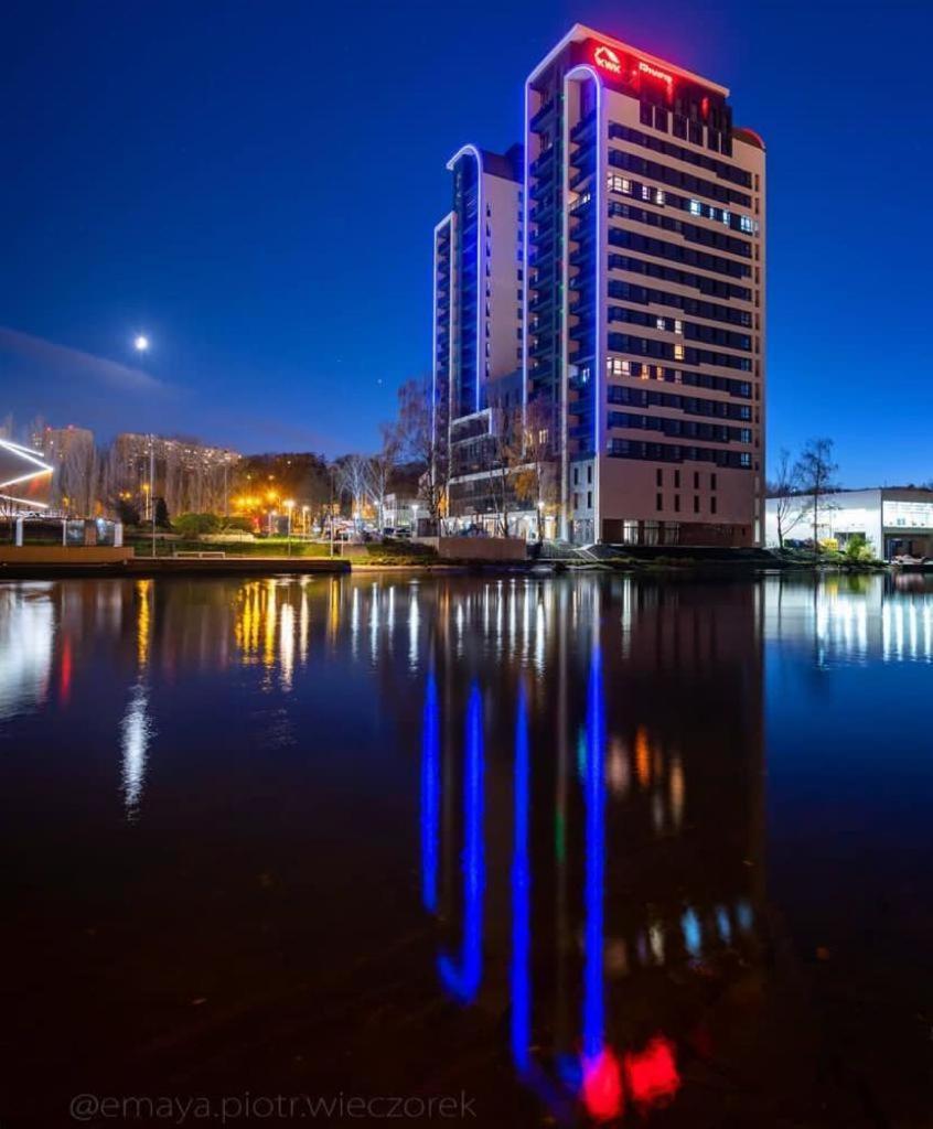 Apartament River Tower W Bydgoszczy Na14 Kondygnacji エクステリア 写真